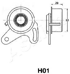 2441022020 Hyundai/Kia Rolka napinacza paska rozrządu