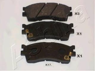 Klocki hamulcowe przednie tarczowe 0K9D03328Z Hyundai/Kia