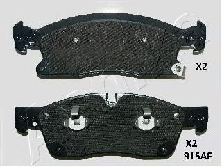 68052370AE Chrysler Klocki hamulcowe przednie tarczowe