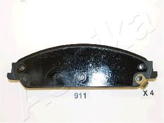 Klocki hamulcowe przednie tarczowe Chrysler 5142558AB