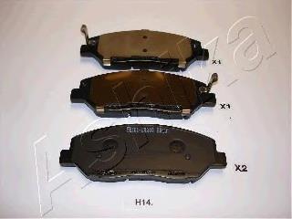 Klocki hamulcowe przednie tarczowe 48130340A0 Ssang Yong