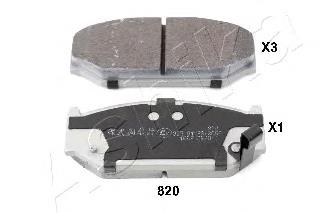 5581071L00000 Suzuki Klocki hamulcowe przednie tarczowe