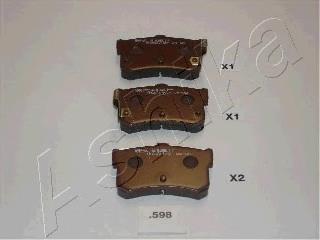 Okładziny (klocki) do hamulców tarczowych tylne Hyundai/Kia 5830234A00 cena, od 28,27 USD
