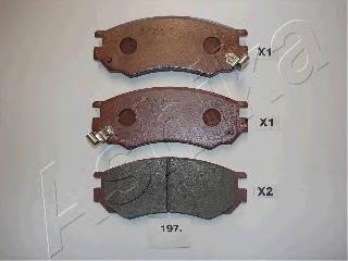 Do koszyka 410600N685 Nissan/Infiniti Klocki hamulcowe przednie tarczowe