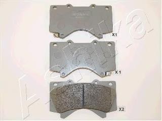 Klocki hamulcowe przednie tarczowe 0446560350 Toyota