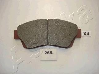 Klocki hamulcowe przednie tarczowe 0449106080 Toyota