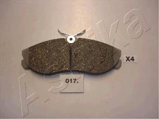 Do koszyka 410609C526 Nissan/Infiniti Klocki hamulcowe przednie tarczowe