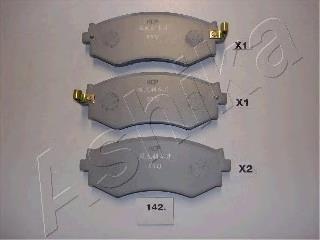 Klocki hamulcowe przednie tarczowe 4813005012 Hyundai/Kia