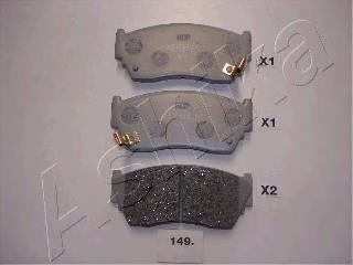 Klocki hamulcowe przednie tarczowe Nissan/Infiniti DA06M50Y93 cena, od 18,57 USD
