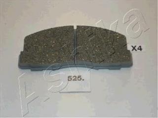 Klocki hamulcowe przednie tarczowe MR162522 Mitsubishi