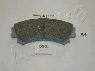 Klocki hamulcowe przednie tarczowe Mitsubishi MR235557 cena, od 24,85 USD