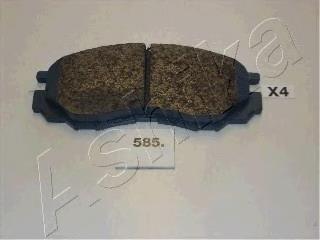Klocki hamulcowe przednie tarczowe MZ690016 Mitsubishi