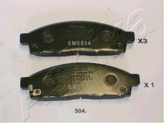 MZ690587 Mitsubishi Klocki hamulcowe przednie tarczowe