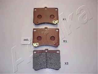 Klocki hamulcowe przednie tarczowe Mazda B0YW3323C cena, od 20,12 USD