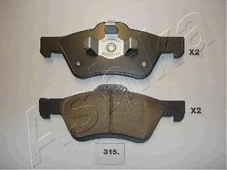 Do koszyka 5U2Z2V001M Ford Klocki hamulcowe przednie tarczowe