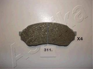 Do koszyka B2YD3328Z Mazda Klocki hamulcowe przednie tarczowe