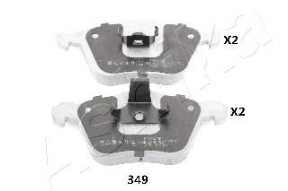 Klocki hamulcowe przednie tarczowe Volvo 31317658 cena, od 30,77 USD