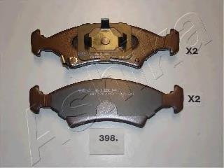 OK0Y13323Z Hyundai/Kia Klocki hamulcowe przednie tarczowe