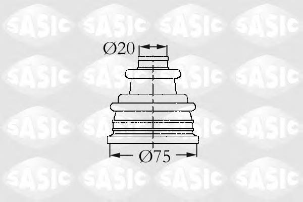 Osłona przegubu homokinetycznego półosi przedniej zewnętrzna Renault (RVI) 7701457538 cena, od 10,00 USD