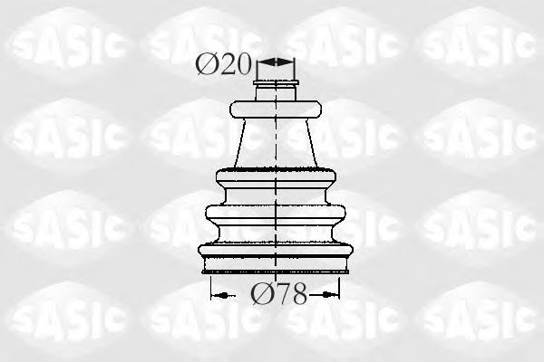 Do koszyka 329374 Peugeot/Citroen Osłona przegubu homokinetycznego półosi przedniej zewnętrzna