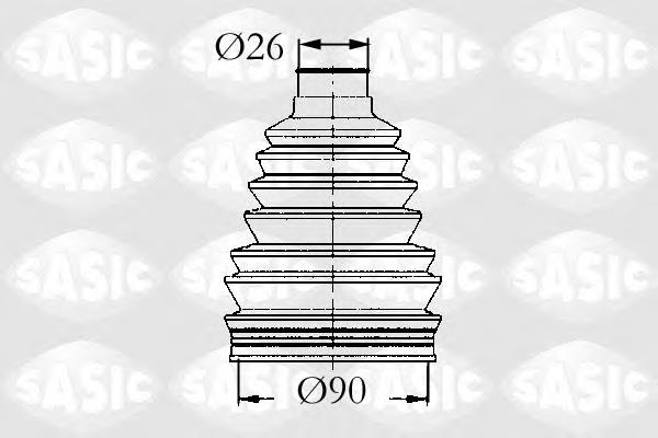 7701207397 Renault (RVI) Osłona przegubu homokinetycznego półosi przedniej zewnętrzna
