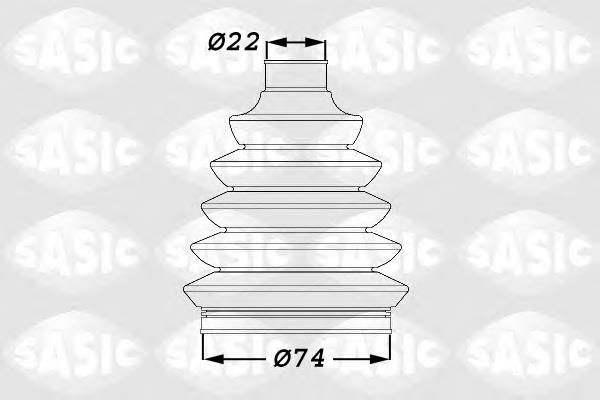 Osłona przegubu homokinetycznego półosi przedniej zewnętrzna Peugeot/Citroen 3293A3 cena, od 16,57 USD