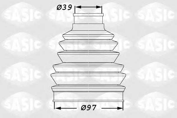 Osłona przegubu homokinetycznego półosi przedniej zewnętrzna Peugeot/Citroen 329302 cena, od 12,20 USD