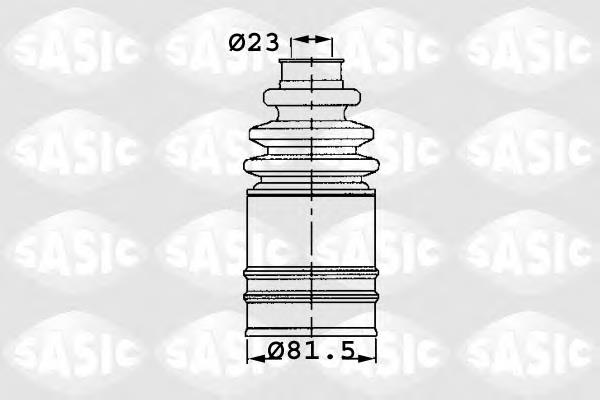 4501297 General Motors osłona przegubu homokinetycznego półosi przedniej wewnętrzna prawa