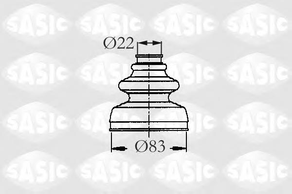 329365 Peugeot/Citroen Osłona przegubu homokinetycznego półosi przedniej wewnętrzna