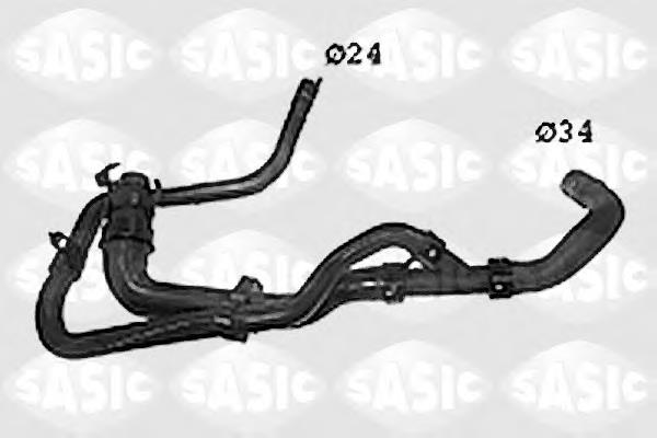 508 0268 Autotechteile przewód (króciec chłodnicy górny)