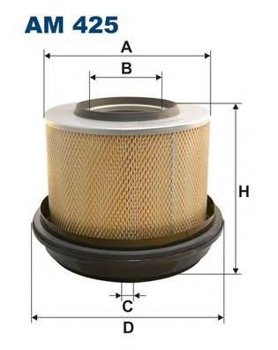 Filtr powietrza A0010949304 Mercedes