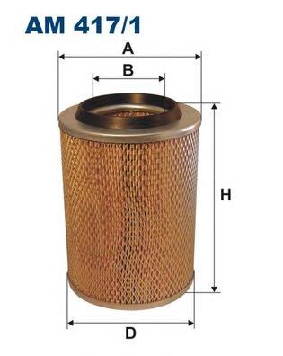 Filtr powietrza A0020943504 Mercedes