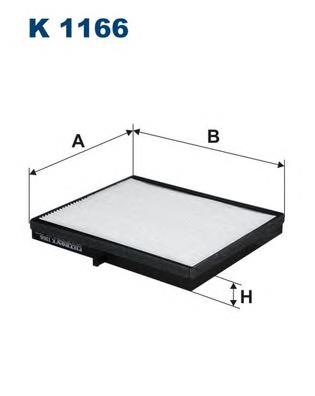 K1166 Filtron filtr kabiny