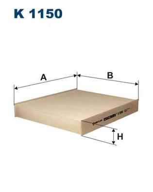 K1150 Filtron filtr kabiny