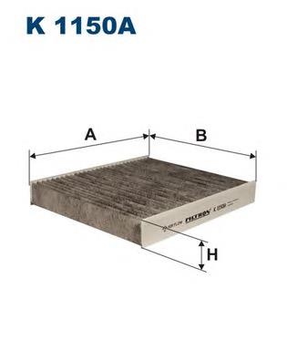 K1150A Filtron filtr kabiny