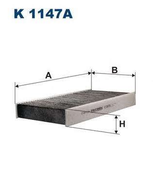 K1147A Filtron Filtr kabiny