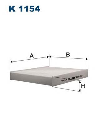 K1154 Filtron Filtr kabiny
