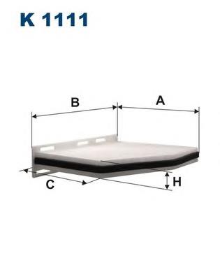 K1111 Filtron Filtr kabiny
