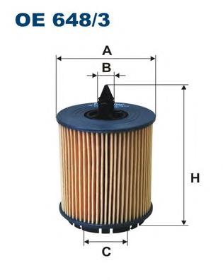 OE6483 Filtron filtr oleju