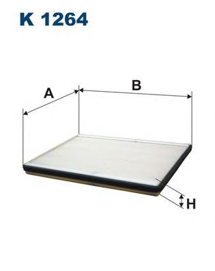 K1264 Filtron Filtr kabiny