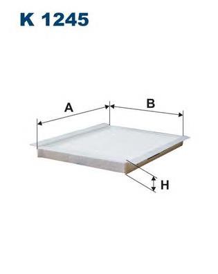 K1245 Filtron Filtr kabiny