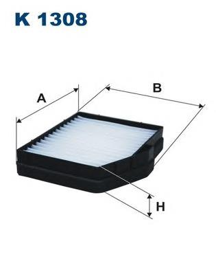 K1308 Filtron Filtr kabiny