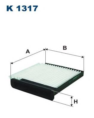 K1317 Filtron Filtr kabiny