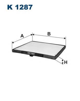 K1287 Filtron Filtr kabiny