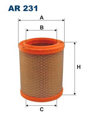 AR231 Filtron filtr powietrza