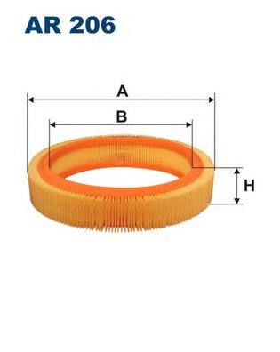 AR206 Filtron filtr powietrza