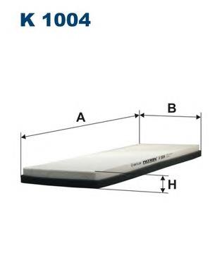 K1004 Filtron Filtr kabiny