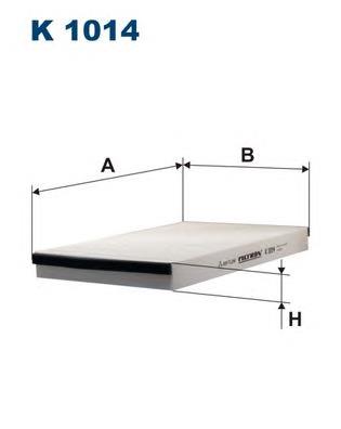 K1014 Filtron Filtr kabiny
