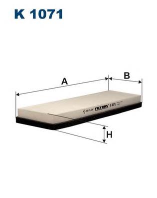 K1071 Filtron Filtr kabiny