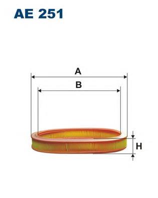 AE251 Filtron filtr powietrza